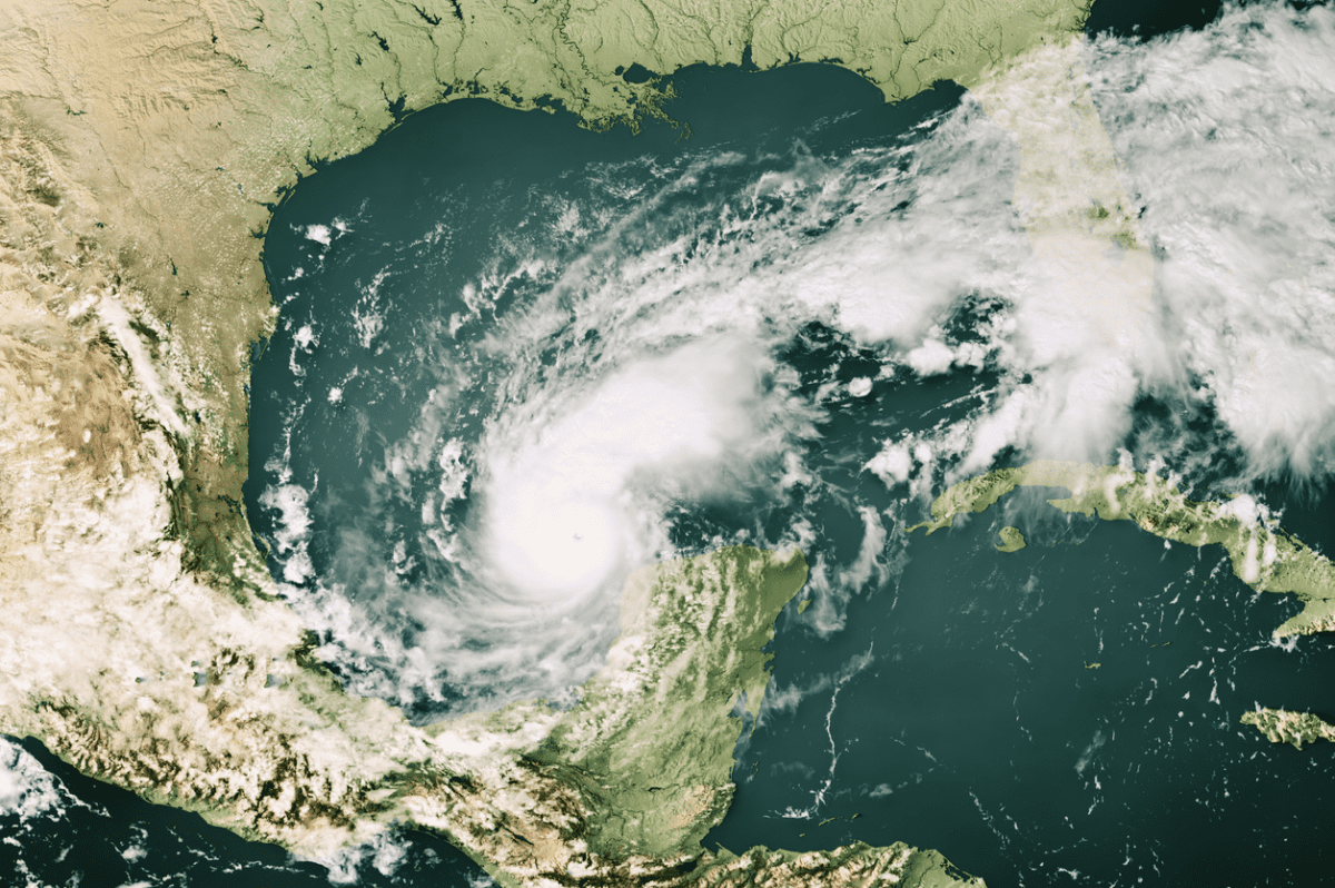 Category 5 Hurricane Milton churns northwest of the Yucatán peninsula on Oct. 07, 2024, as it heads toward Florida.